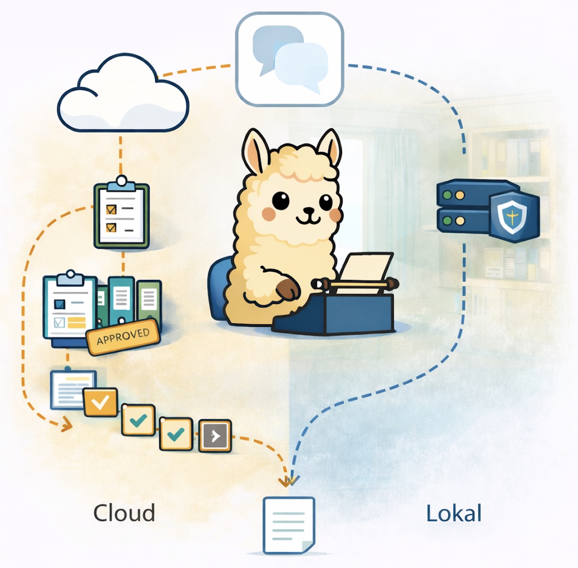 Cloud vs lokal für KI-Betrieb